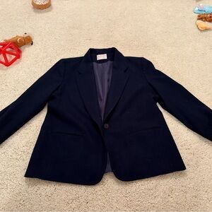 Pendleton petite (10/12?) Navy  Blazer